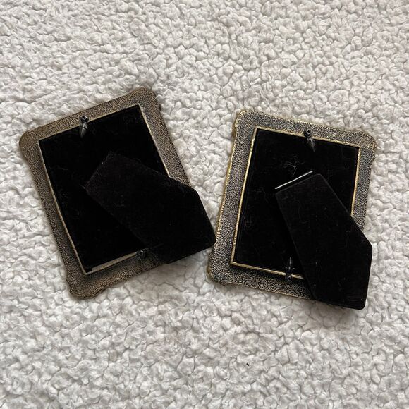 2 NEW Green Tree Gallery Photo Frame Rhinestone Red for 2 X 3” Photos Ornate - Picture 4 of 14